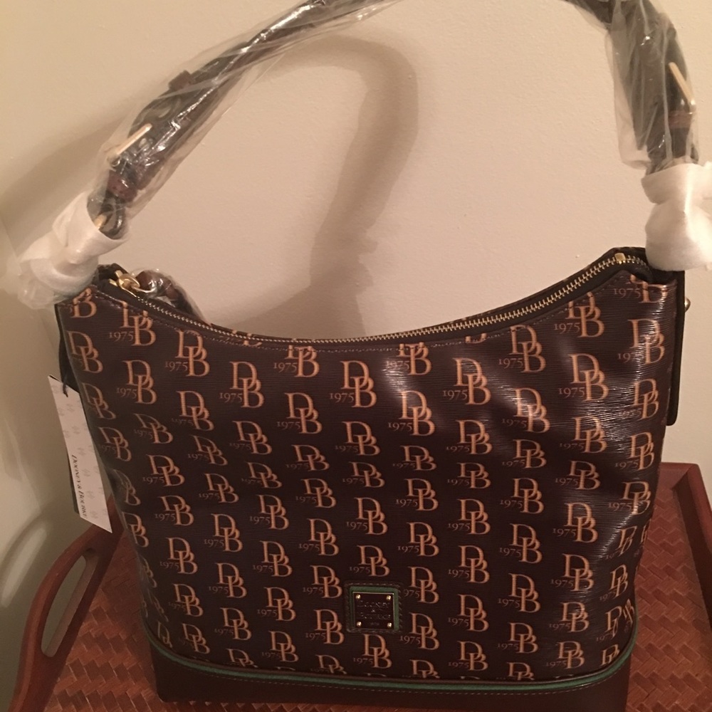 NWT - Dooney & Bourke 1975 DB Logo Handbag